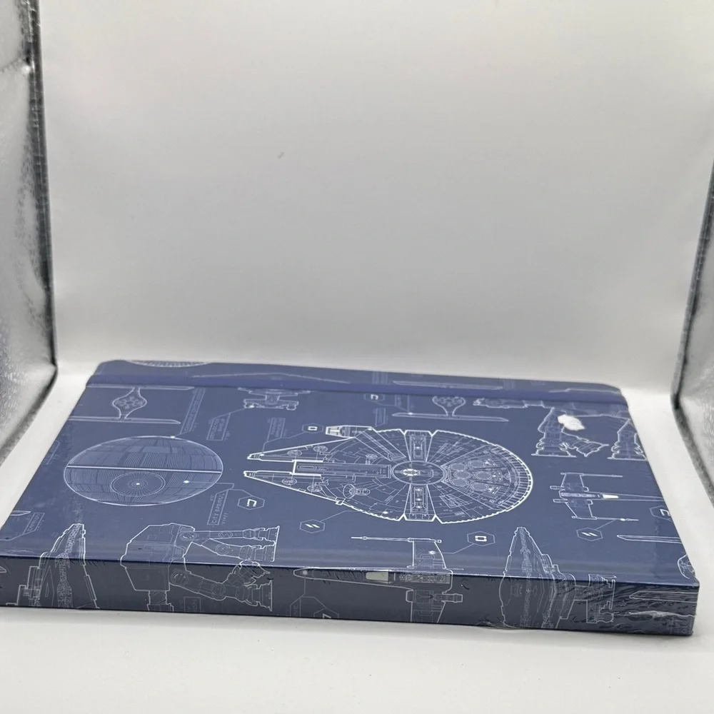 Disney Star Wars Blueprint Journal NIP With Pen  SKU0753